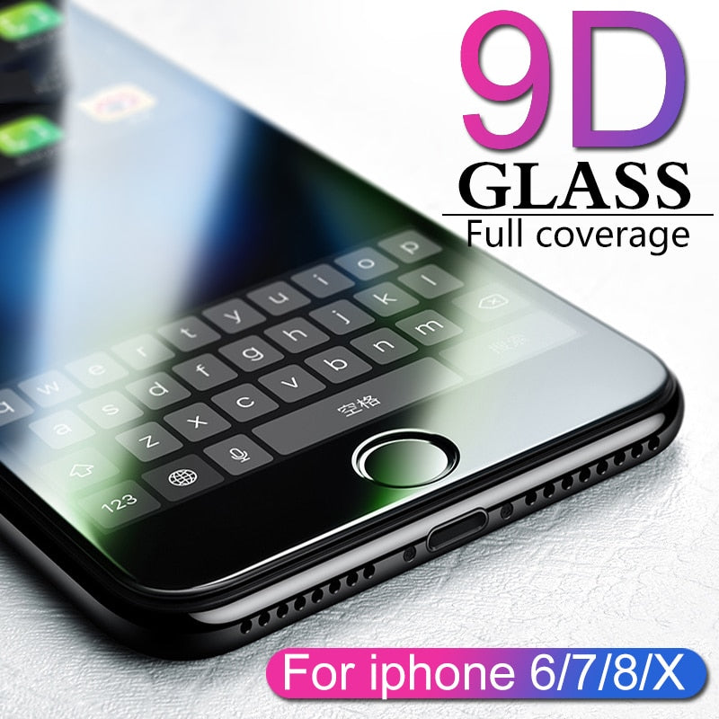 9D protective glass for iPhones