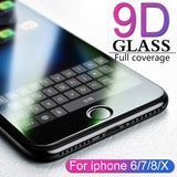9D protective glass for iPhones